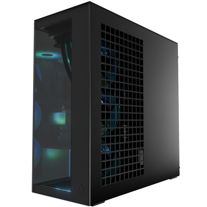 ARCTIC Xtender Black (Tinted Glass) Midi Tower Negro